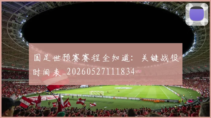 国足世预赛赛程全知道:关键战役时间表_20260527111834